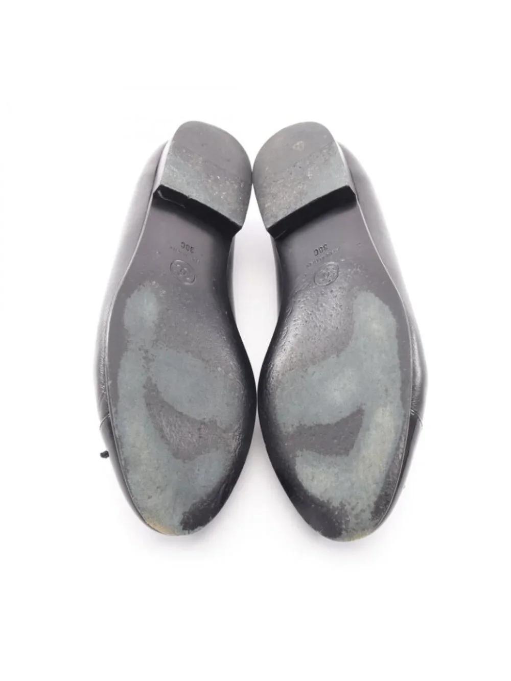 Chanel Pumps Ballerina Leather Patent Flat